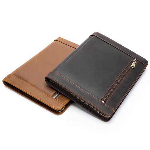 Men leather portfolio - men's,