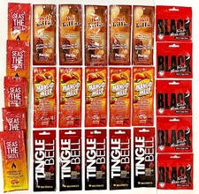 SOLEO -POWER TAN-FIESTA SUN HOT HOT! TINGLE SUNBED TANNING LOTION CREAM SACHETS