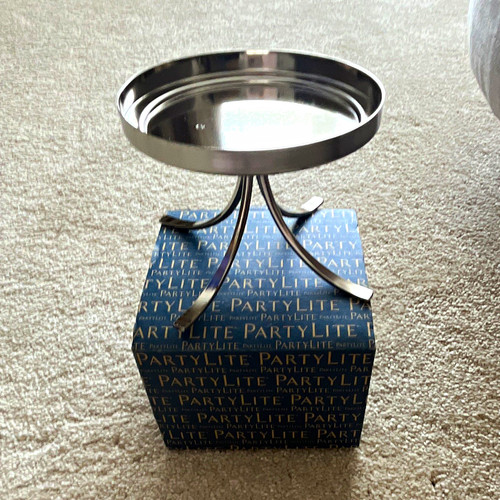 Partylite silver pedestal - partylite,