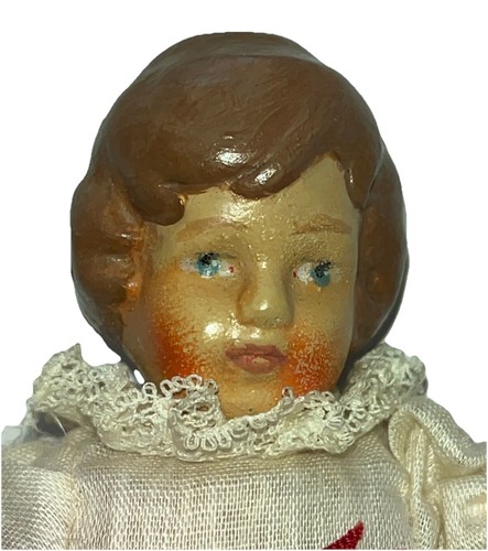 Antique jointed painted - antique,
