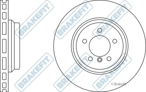 Front axle brake discs set - x,