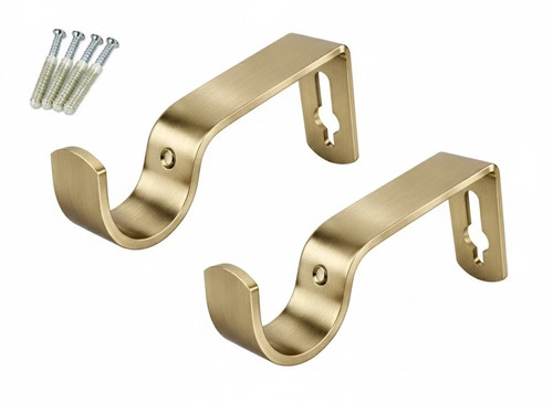 Metal curtain rod rail - curtain,