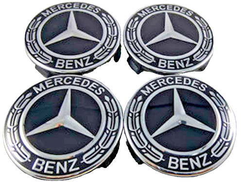 Mercedes black alloy wheel - mercedes,