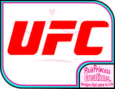UFC MMA Cage Fight Sport A Sticker Vinyl Car Wall Room Decor Laptop Window Decal