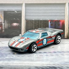 Hot Wheels Ford GT-40 Metallic Grey 2003 1:64 Diecast Car [3k]