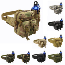 Waist bag 9 colour Outdoor Fishing running tactical water bottle Metal Detect