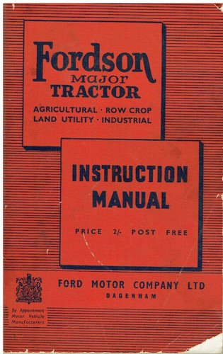 Fordson major tractor original - fordson,