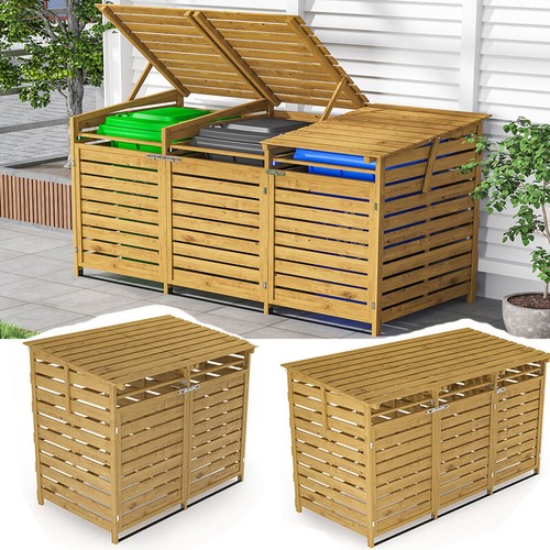 Wheelie bin storage - 2/3,