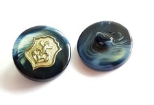 6 vintage buttons imitation