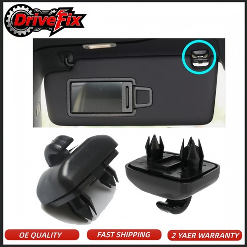 Sun visor black - 2x,