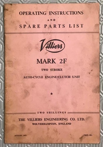 Villiers mark auto cycle - mark,