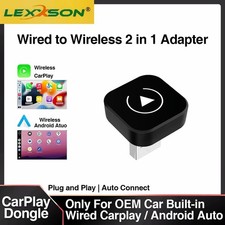 2in1 wireless carplay dongle - wireless,