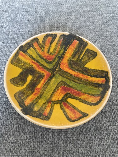 Poole pottery delphis plate - pottery,