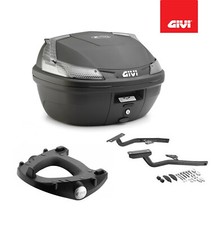 Givi Top Case Kit Black B37NT + Brackets Kawasaki Z 1000 SX 2011 2012 2013