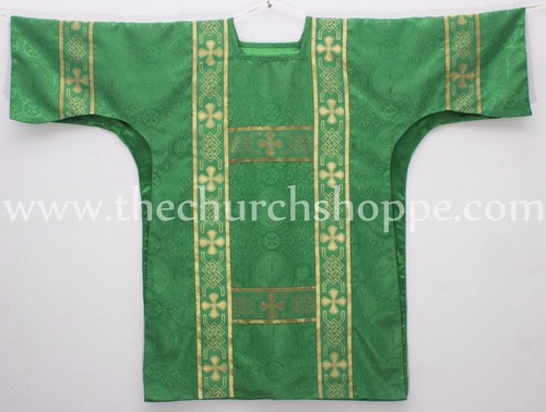 Dalmatic green vestment - dalmatic, with