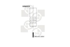 Inlet Valve for VW Lupo 1.6