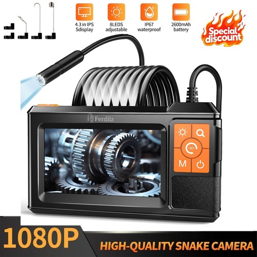 5m industrial endoscope - 4.3'',