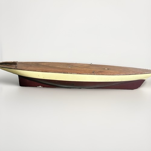 Vintage wood pond yacht boat - vintage,