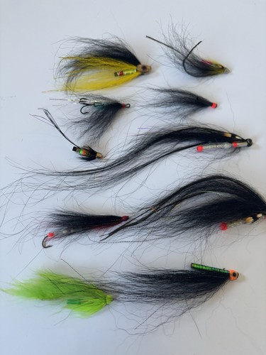 Scottish salmon tube - salmon, flies