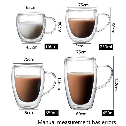 Double wall insulated - wall, glasses