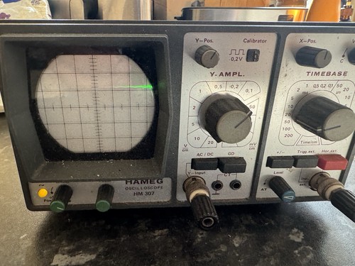 Hameg 307 oscilloscope - hameg,