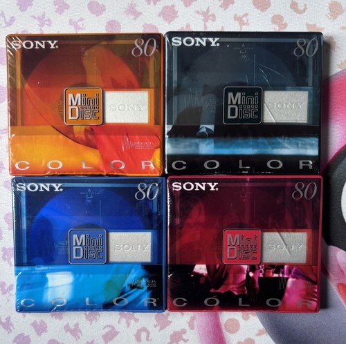 Sony color minidiscs - minidiscs, mins