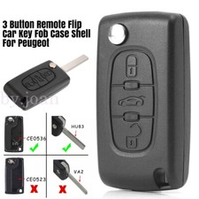 3 Button Remote Flip Car Key