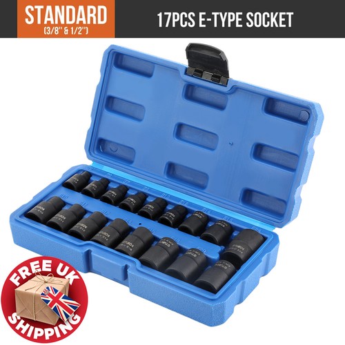 17pc torx impact - e, socket