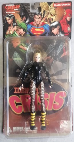 Black canary identity crisis - black,