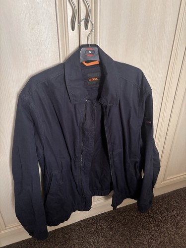Boss orange jacket navy - jacket, in