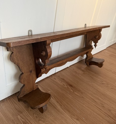 Vintage belgian solid oak - solid, wall