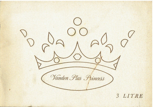 Vanden plas princess litre - vanden, 3-litre