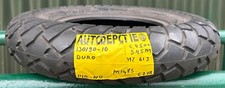 130/90-10 DURO 61J Partworn Motorcycle tyre (M1485)