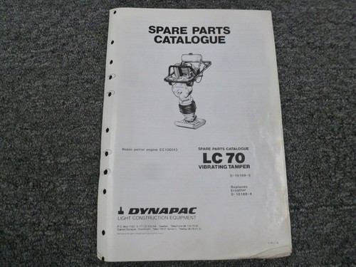 Dynapac lc70 vibrating tamper - lc70,