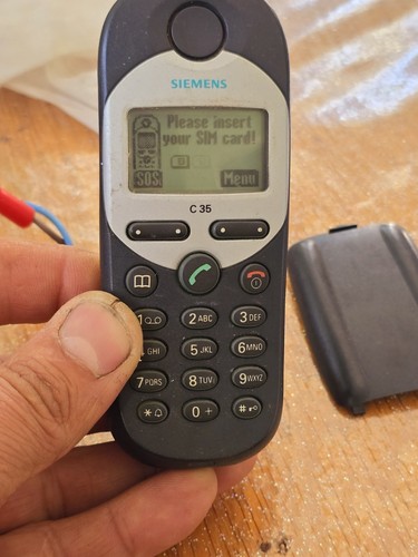 Siemens c35 gsm blue - siemens,