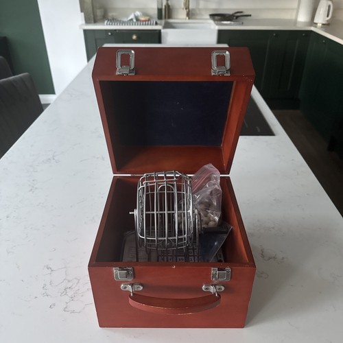 Deluxe cage bingo game set - deluxe,