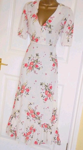 Floral midi tea dress size - floral,