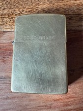 Vintage Zippo Lighter SOLID