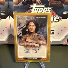 Topps Chrome Boxing 2024 Conor Benn /50 Chrome Autograph 