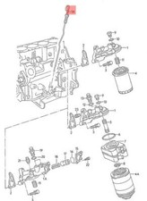 Genuine VW Oil Dipstick NOS VW