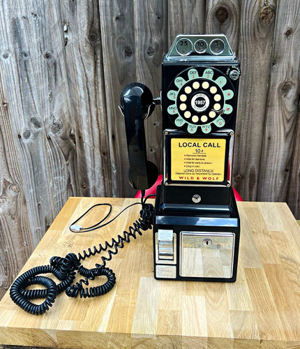 Coin operated rotary - rotary, payphone