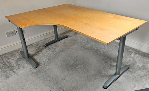 Ikea galant beech corner desk - galant,