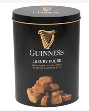Guinness Luxury Fudge 250g Collectible Tin – Made with Guinness Beer – 02/2027