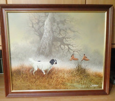 L  Eiford Hunting Scene Oil