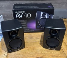 M-Audio Studiophile AV 40 Active Studio Monitor Speakers Black