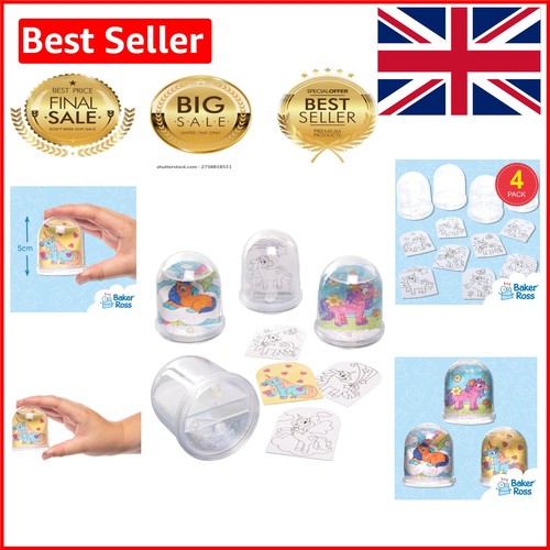 Kids unicorn snow - globe, craft