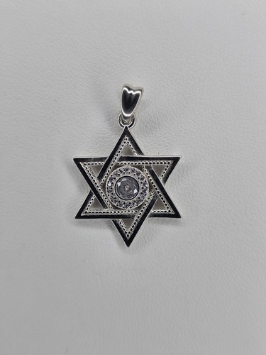 Star david pendant 925 - pendant,