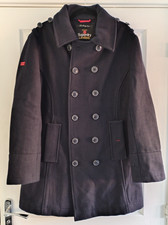 Superdry Mens Bridge Coat Wool