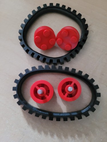 Lego rubber crawler chains - crawler,