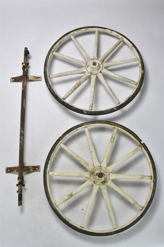 Vintage pair diameter - pair, wood